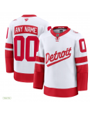 Men's Detroit Red Wings Fanatics White 2025 NHL Stadium Series Premium Custom Jersey