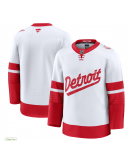 Men's Detroit Red Wings Fanatics White 2025 NHL Stadium Series Premium Custom Jersey