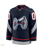 Men's Columbus Blue Jackets Fanatics Navy 2025 NHL Stadium Series Premium Custom Jersey