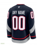 Men's Columbus Blue Jackets Fanatics Navy 2025 NHL Stadium Series Premium Custom Jersey