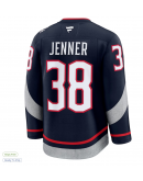 Men's Columbus Blue Jackets Boone Jenner Fanatics Navy 2025 NHL Stadium Series Premium Player Jersey