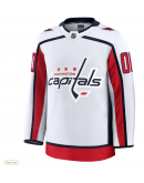 Men's Washington Capitals Fanatics White Away Premium Custom Jersey