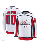 Men's Washington Capitals Fanatics White Away Premium Custom Jersey