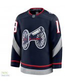 Men's Columbus Blue Jackets Adam Fantilli Fanatics Navy 2025 NHL Stadium Series Premium Player Jersey