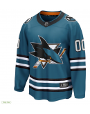 Men's San Jose Sharks Fanatics Teal Home Breakaway Custom Jersey