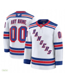 Men's New York Rangers Fanatics Blue Home Breakaway Custom Jersey