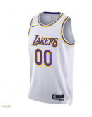 Unisex Los Angeles Lakers Nike White Swingman Custom Jersey - Association Edition