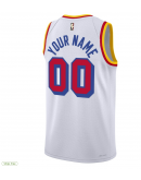 Unisex Adult Golden State Warriors Nike White Swingman Custom Jersey - Classic Edition