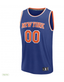 Men's New York Knicks Fanatics Navy Fast Break Custom Jersey - Statement Edition