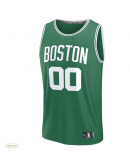 Men's Boston Celtics Fanatics Black Fast Break Custom Jersey - Statement Edition