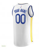 Men's Golden State Warriors Fanatics Royal Fast Break Custom Replica Jersey - Icon Edition