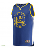 Men's Golden State Warriors Fanatics Royal Fast Break Custom Replica Jersey - Icon Edition