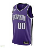 Unisex Adult Sacramento Kings Nike Purple Swingman Custom Jersey - Classic Edition